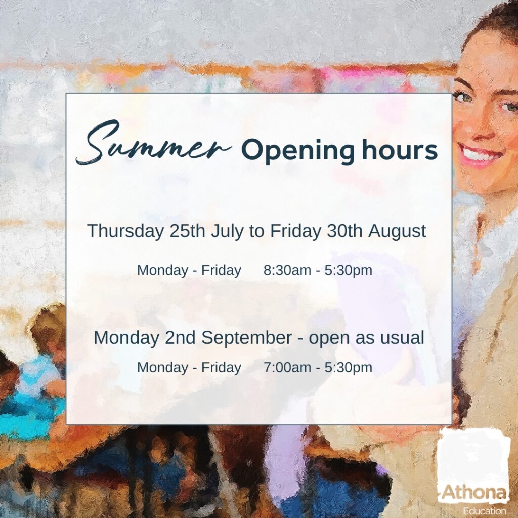 summer opening hours